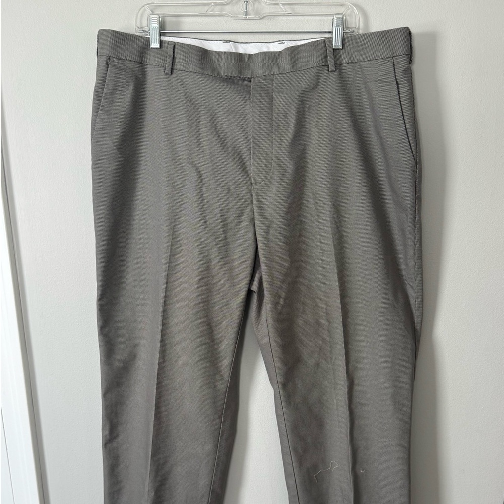 Charles Tyrwhitt Classic Fit Non-Iron Dress Pants Trousers Men's 40x30 Flat Frnt